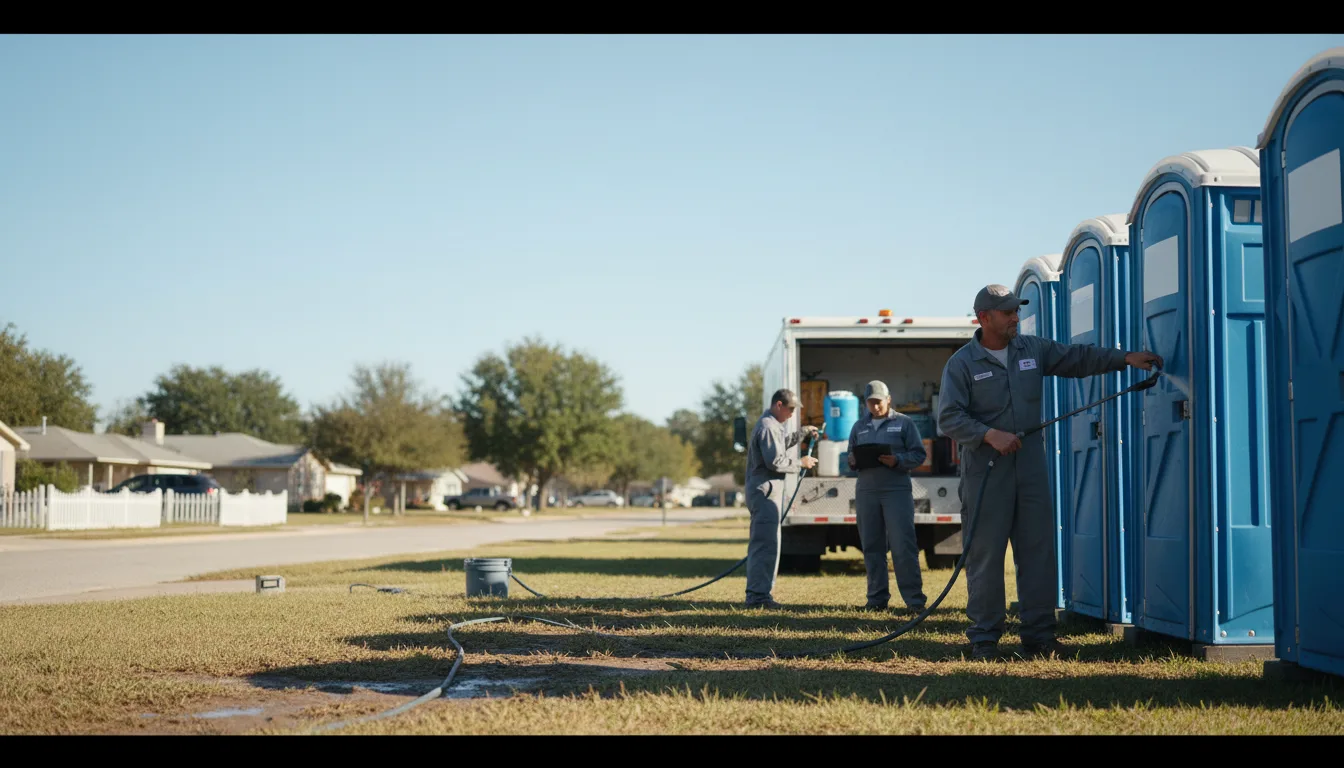Long-Term Portable Toilet Rental in Carbon, TX near me